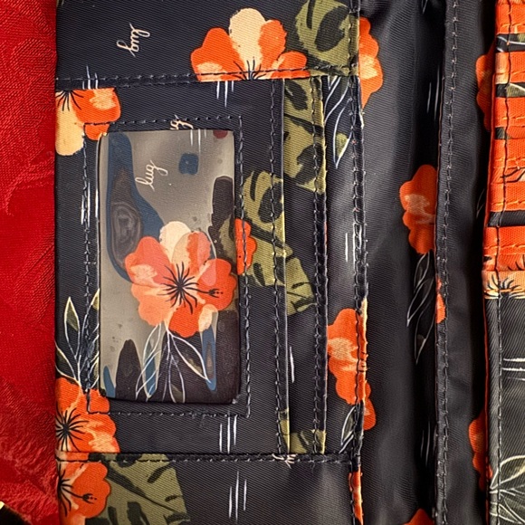 LUG TRAM  Women’s Wallet Florals 7”x3.5” Good Condition - Picture 10 of 12